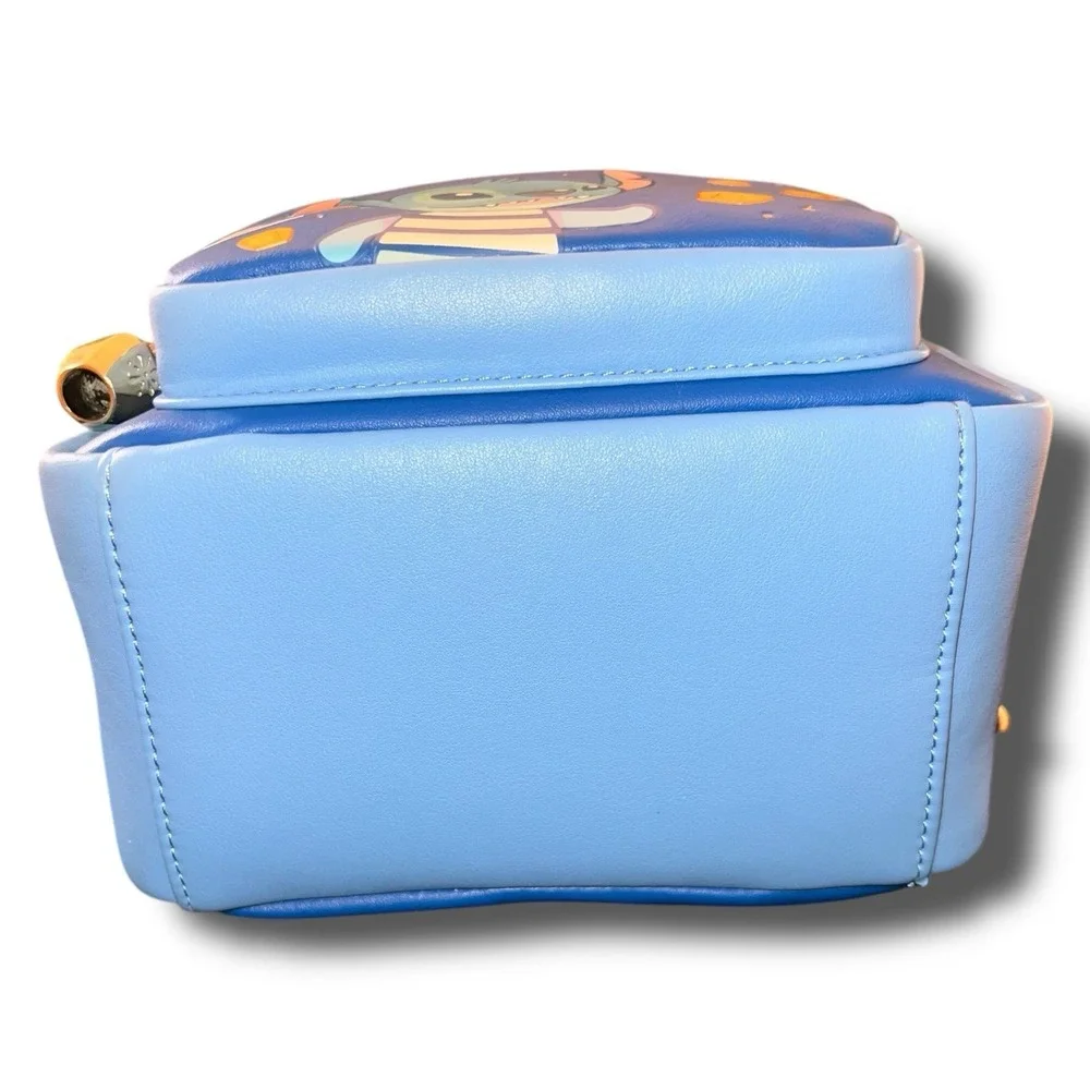 DISNEY Loungefly Mini Backpack Lilo Stitch Lanterns Night Sky‎ Clouds